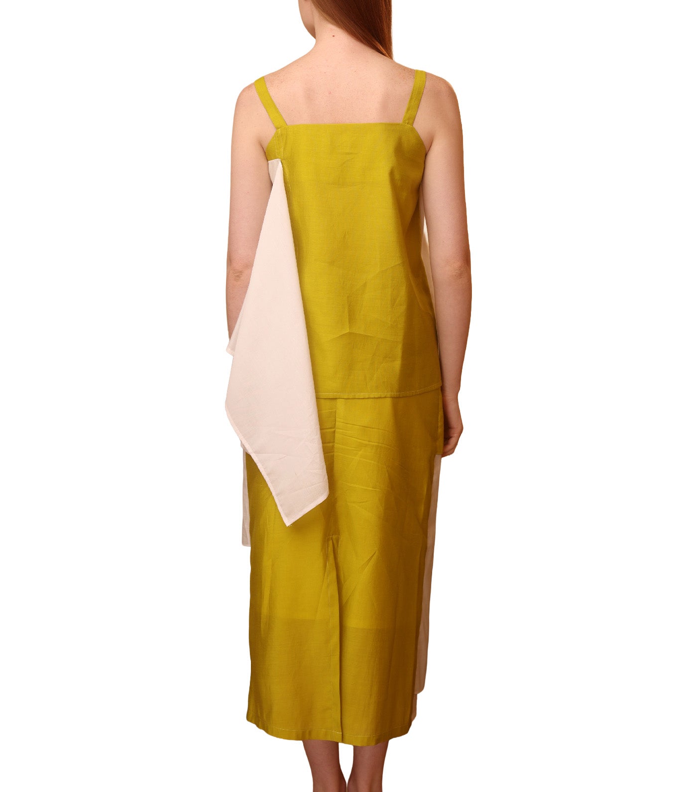 Nori Midi Skirt Green/White