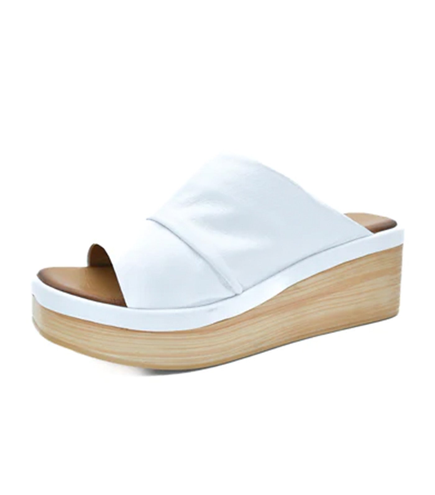 Larch Sandals White Nappa