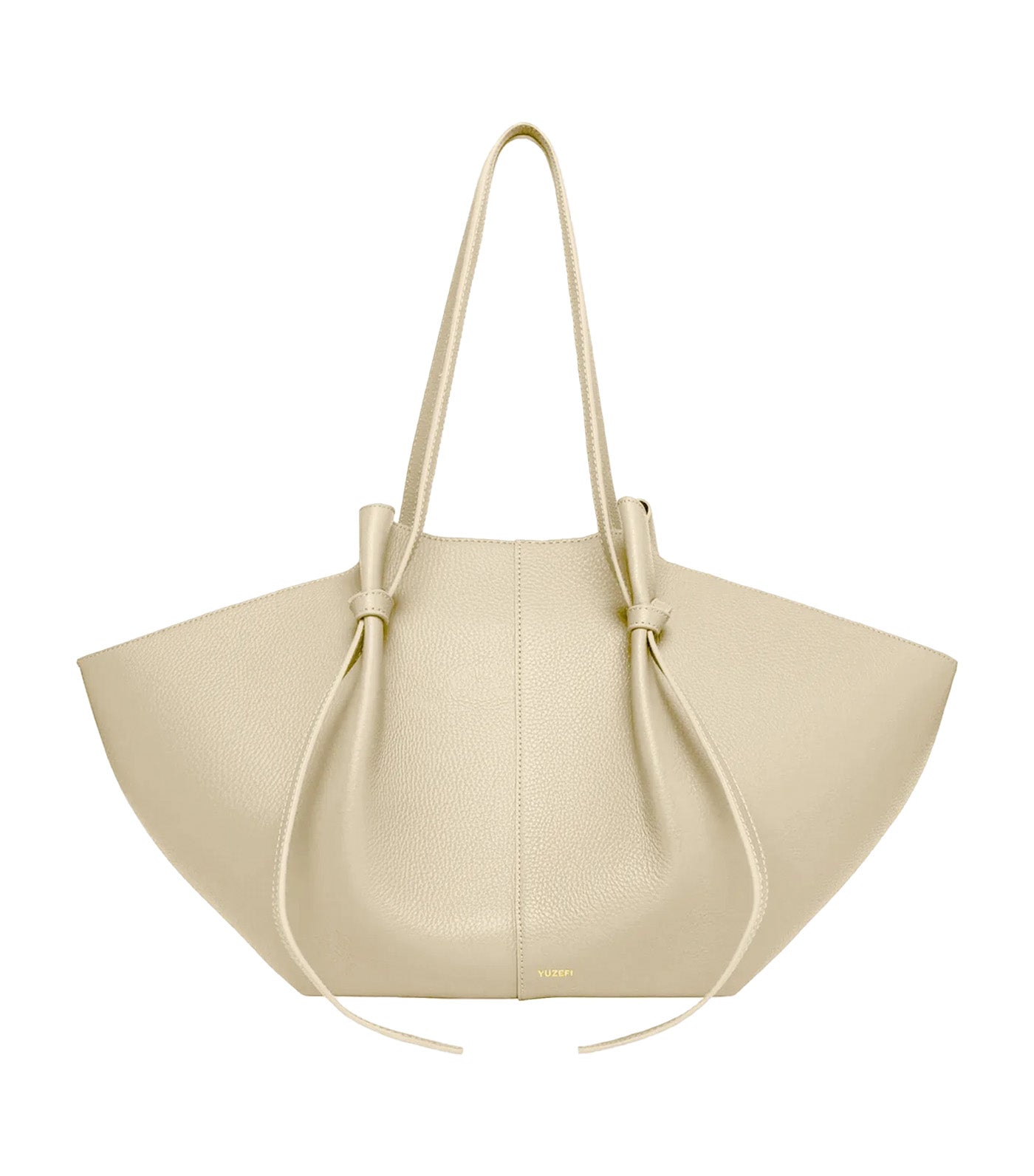 Large Mochi Pebble-Grained Leather