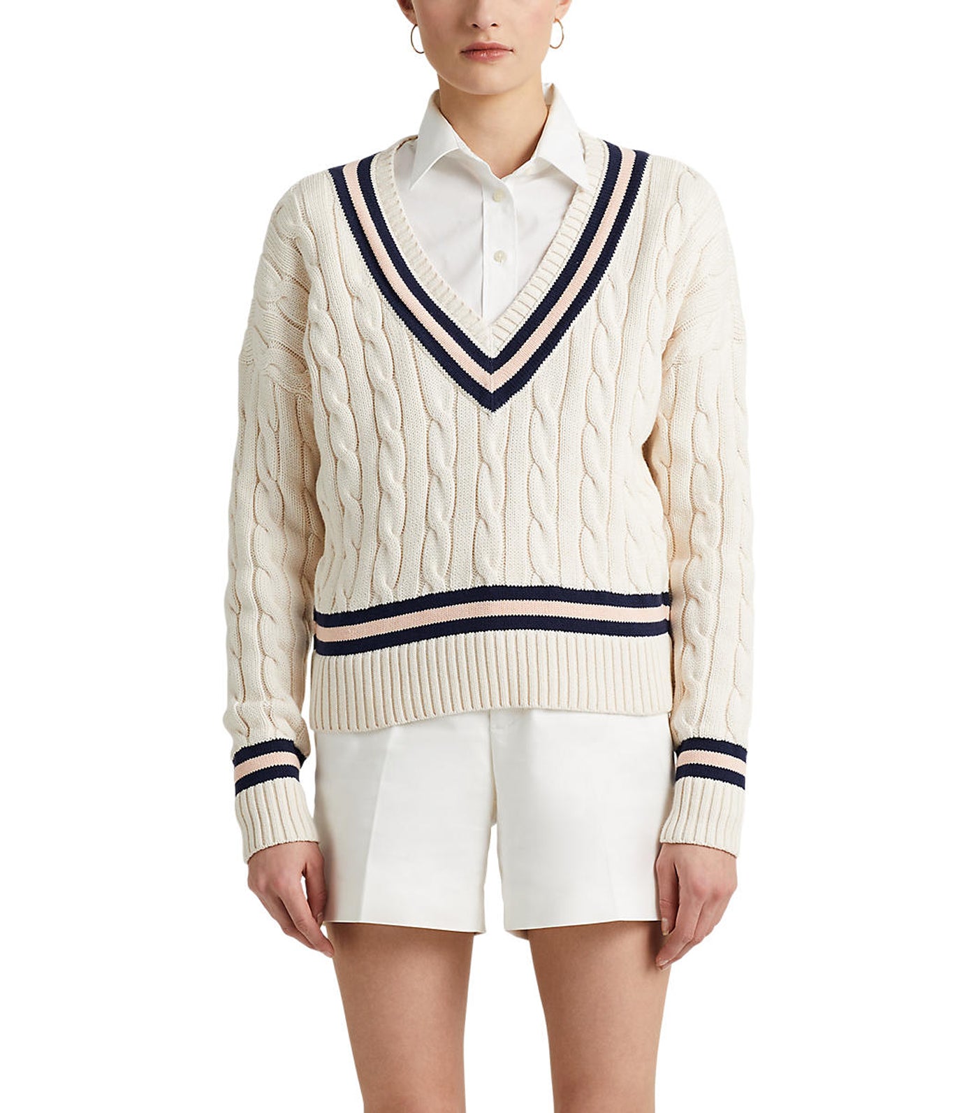 Cable knit cricket sweater online