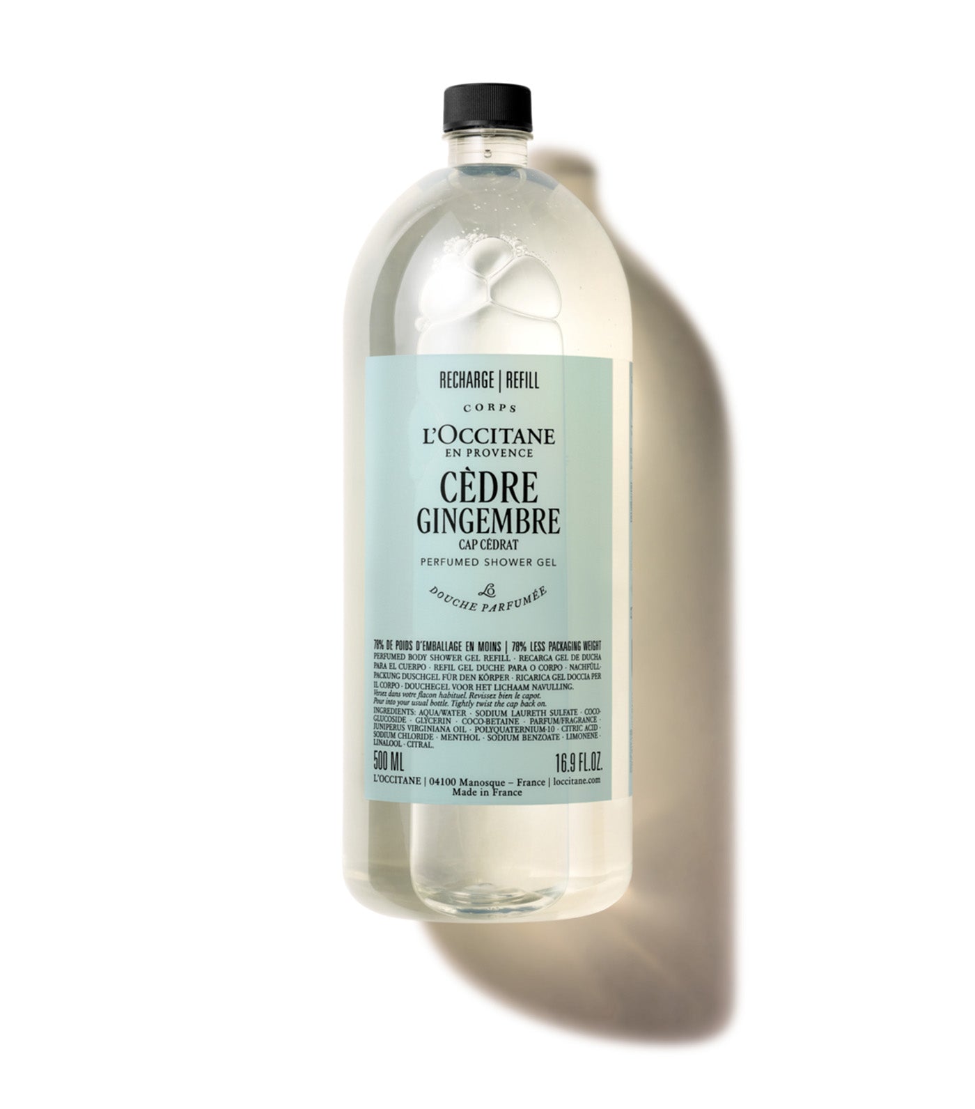 Cèdre Gingembre Perfumed Shower Gel