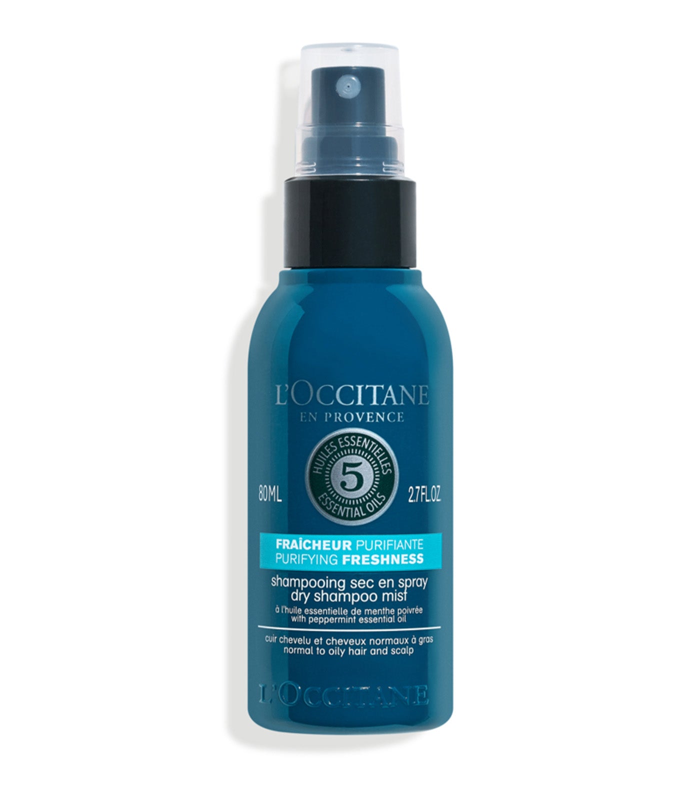 L'Occitane Purifying Freshness Dry Shampoo Mist 80ml