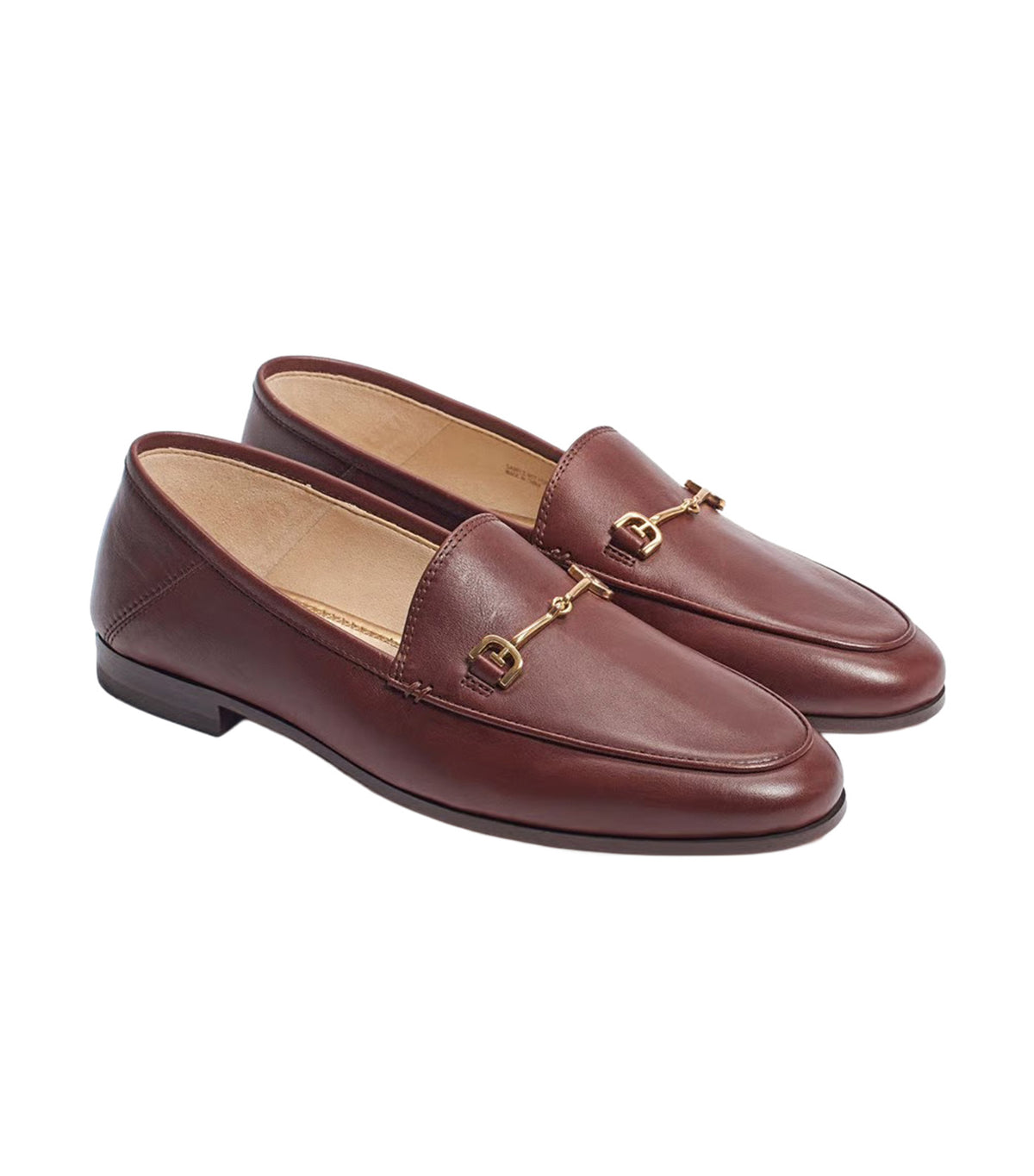 Loraine Bit Loafer Terazzo Brown Leather