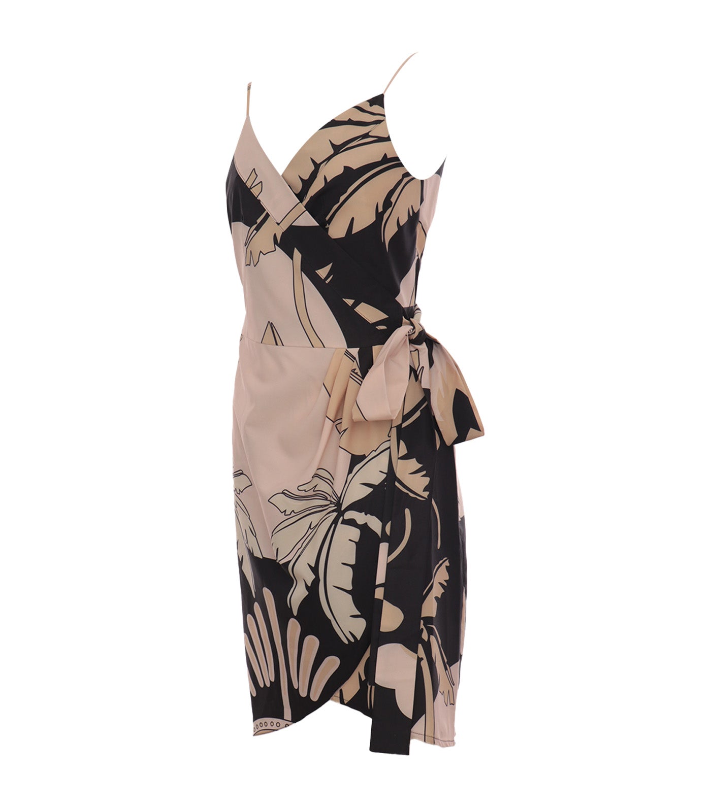 Sydrine Printed Wrap Dress Printed/Multi