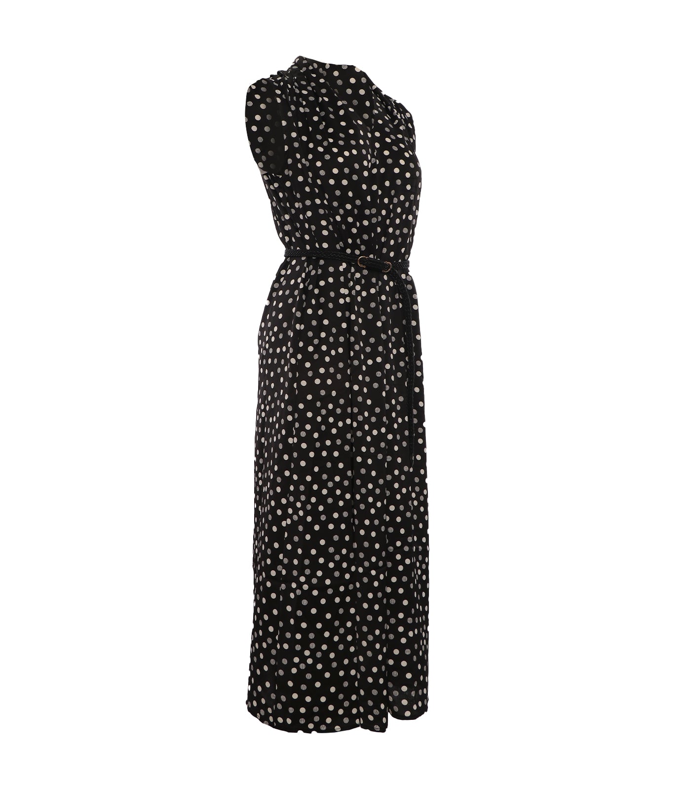 Gabbi Dress Polka Dots Black/White