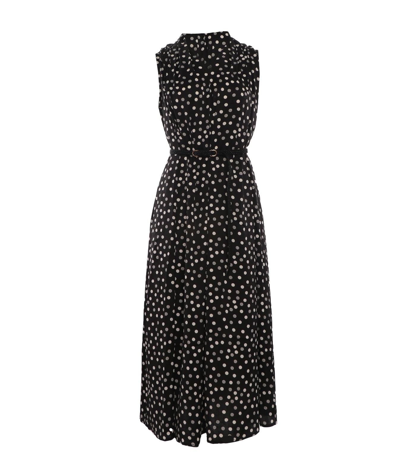 Gabbi Dress Polka Dots Black/White