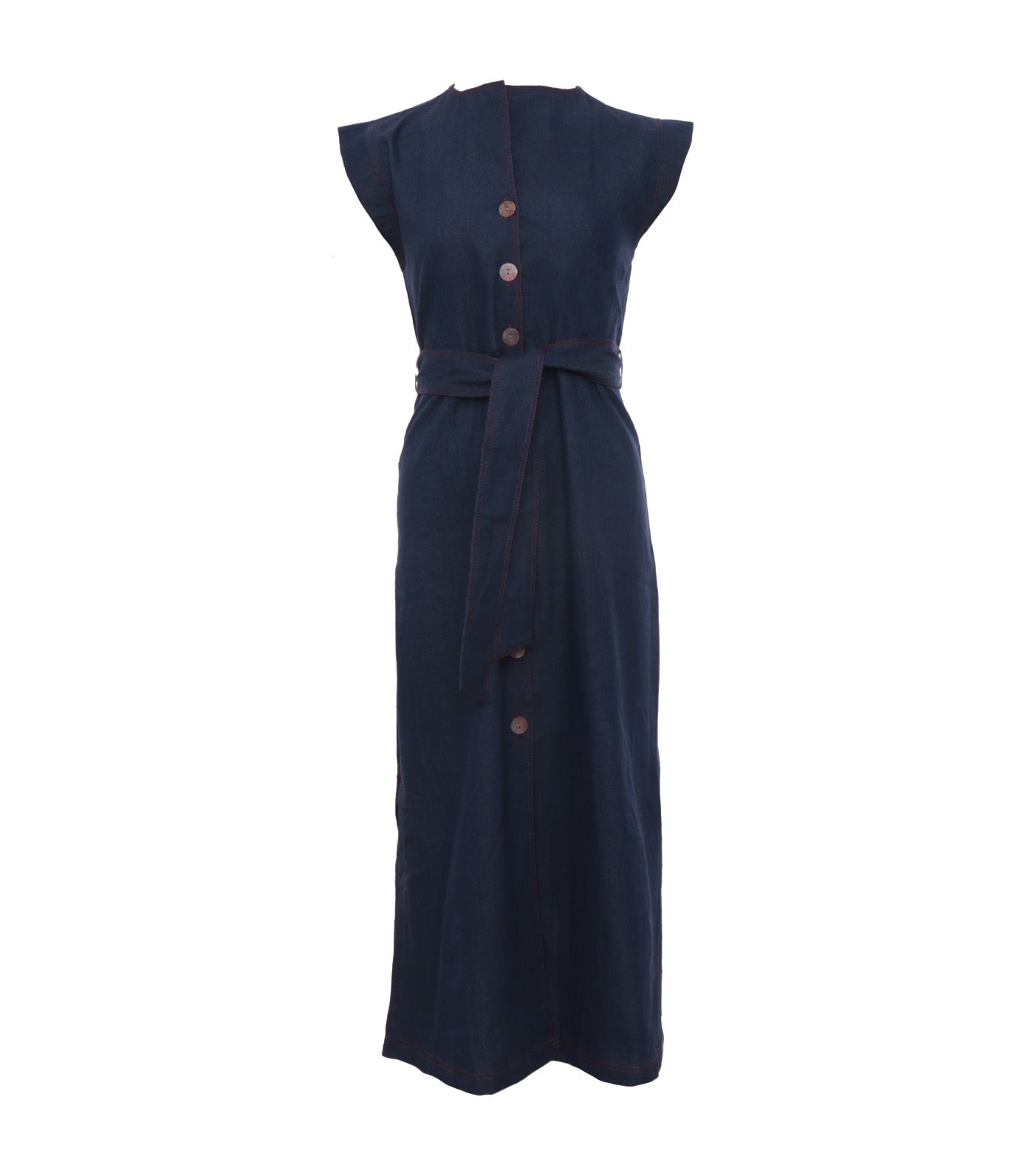 Jayla Shirtdress Dark Blue