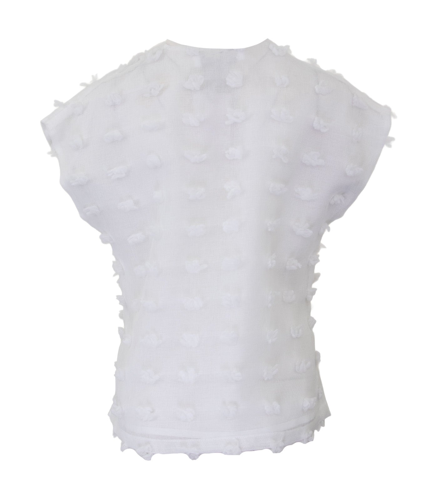 Lady Rustan Nelly Tasseled Blouse White