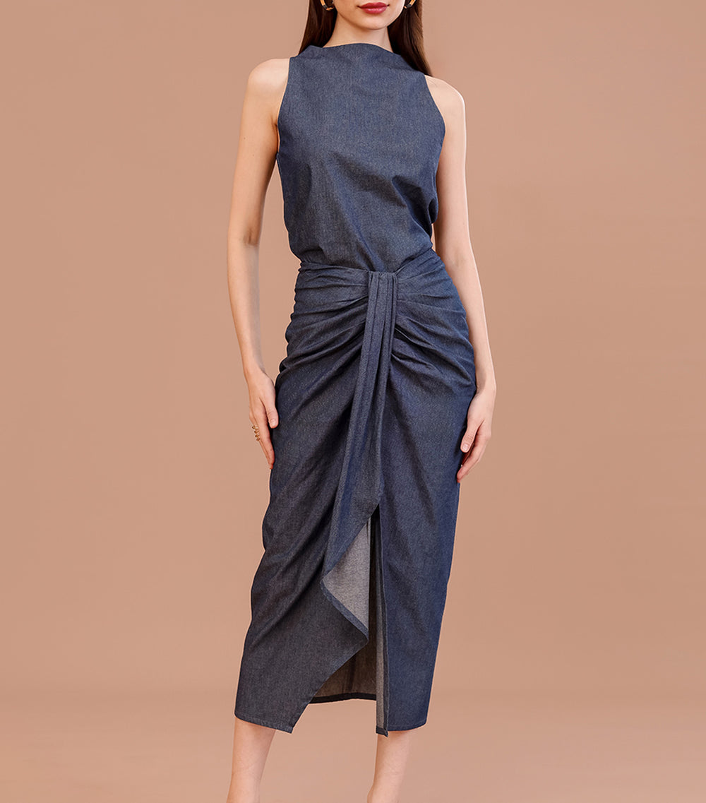Lady Rustan Veron Skirt Blue | Rustan's