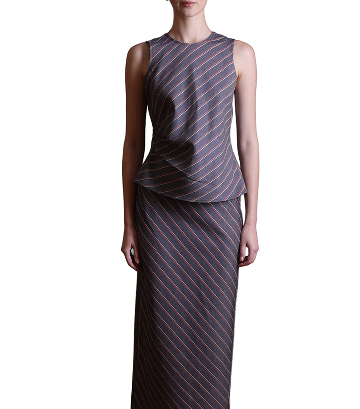 Eos Set Striped Blue-Gray