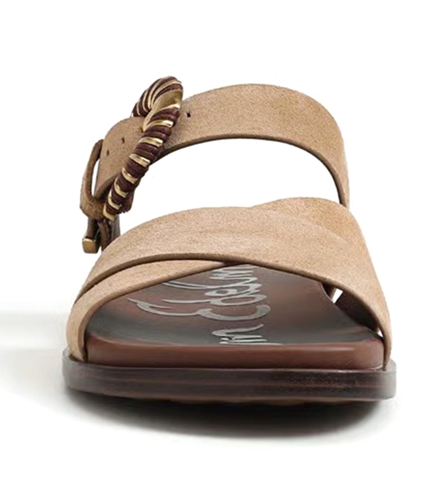 Sam Edelman Lucy Slide Sandal Bamboo Brown