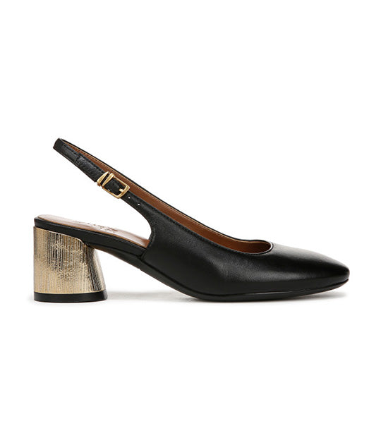 Lane Slingback Pumps Black