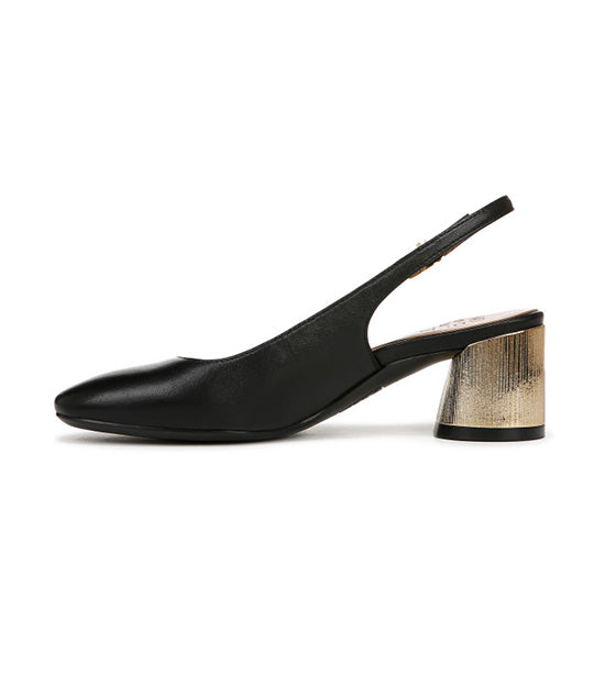 Lane Slingback Pumps Black