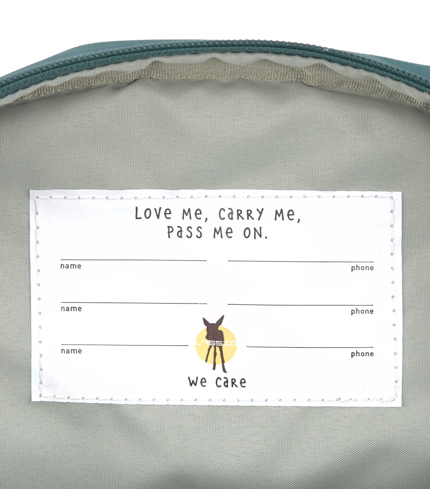 LÄSSIG Mini Backpack Little Gang Dark Green