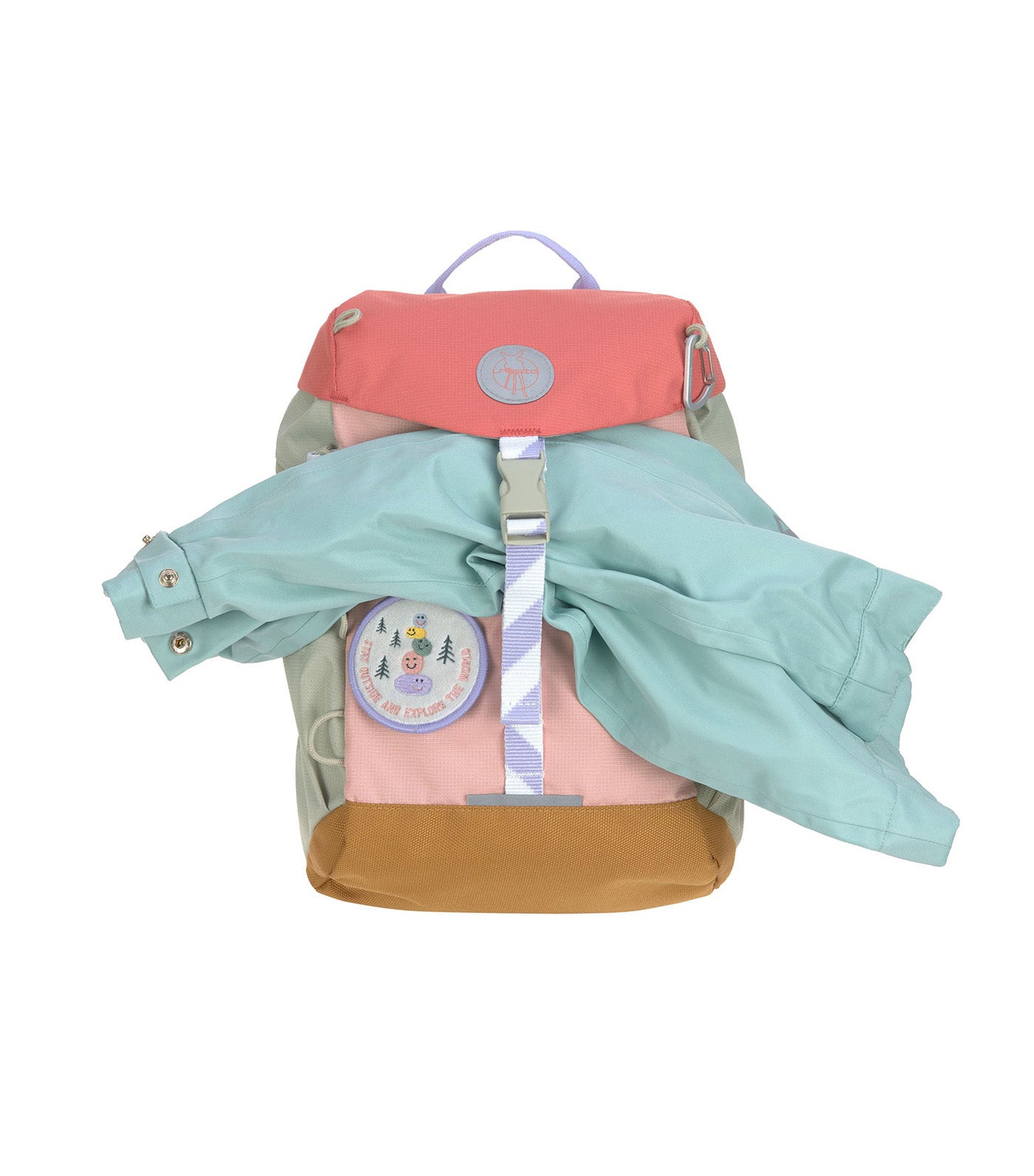 LÄSSIG Mini Outdoor Backpack Nature Sunny Explorer Pink