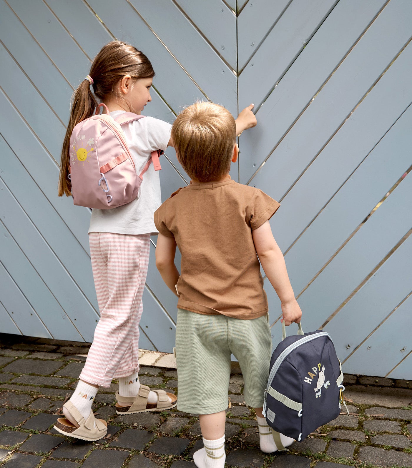 LÄSSIG Tiny Backpack Tiny Outdoor Sunshine Peach