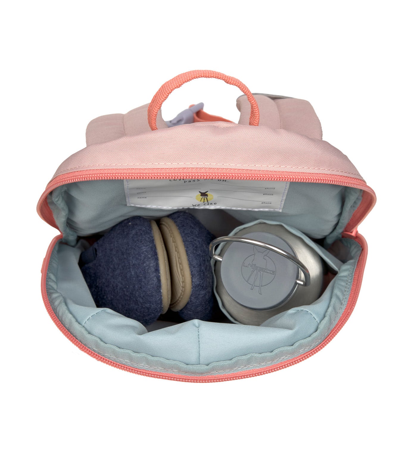 LÄSSIG Tiny Backpack Tiny Outdoor Sunshine Peach