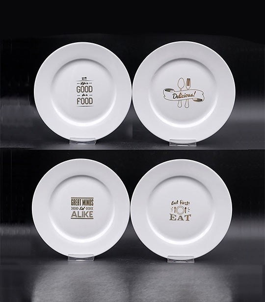 Razzle Dazzle Luncheon Plates - Set of Four
