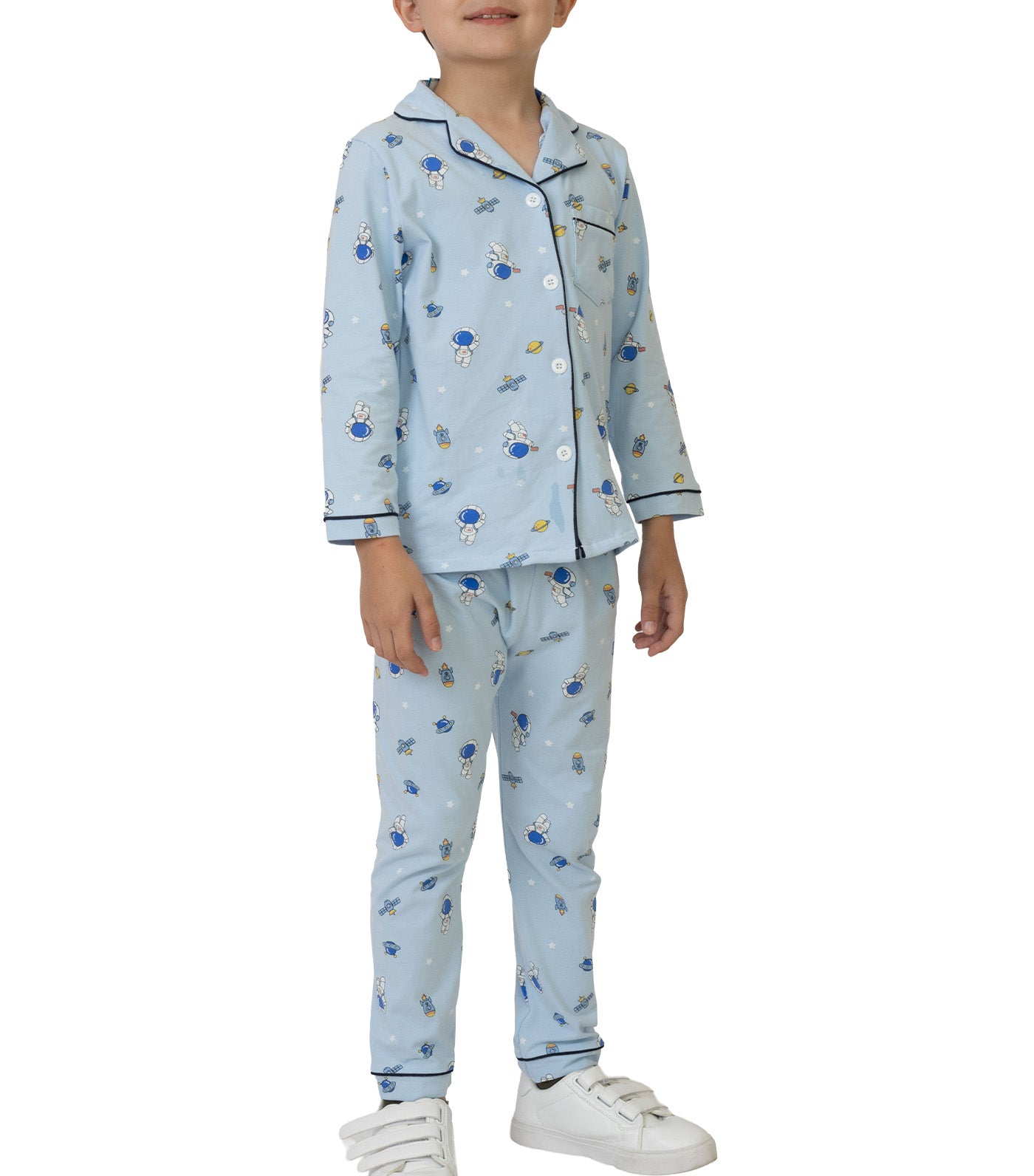 Long Sleeve Long PJ Set