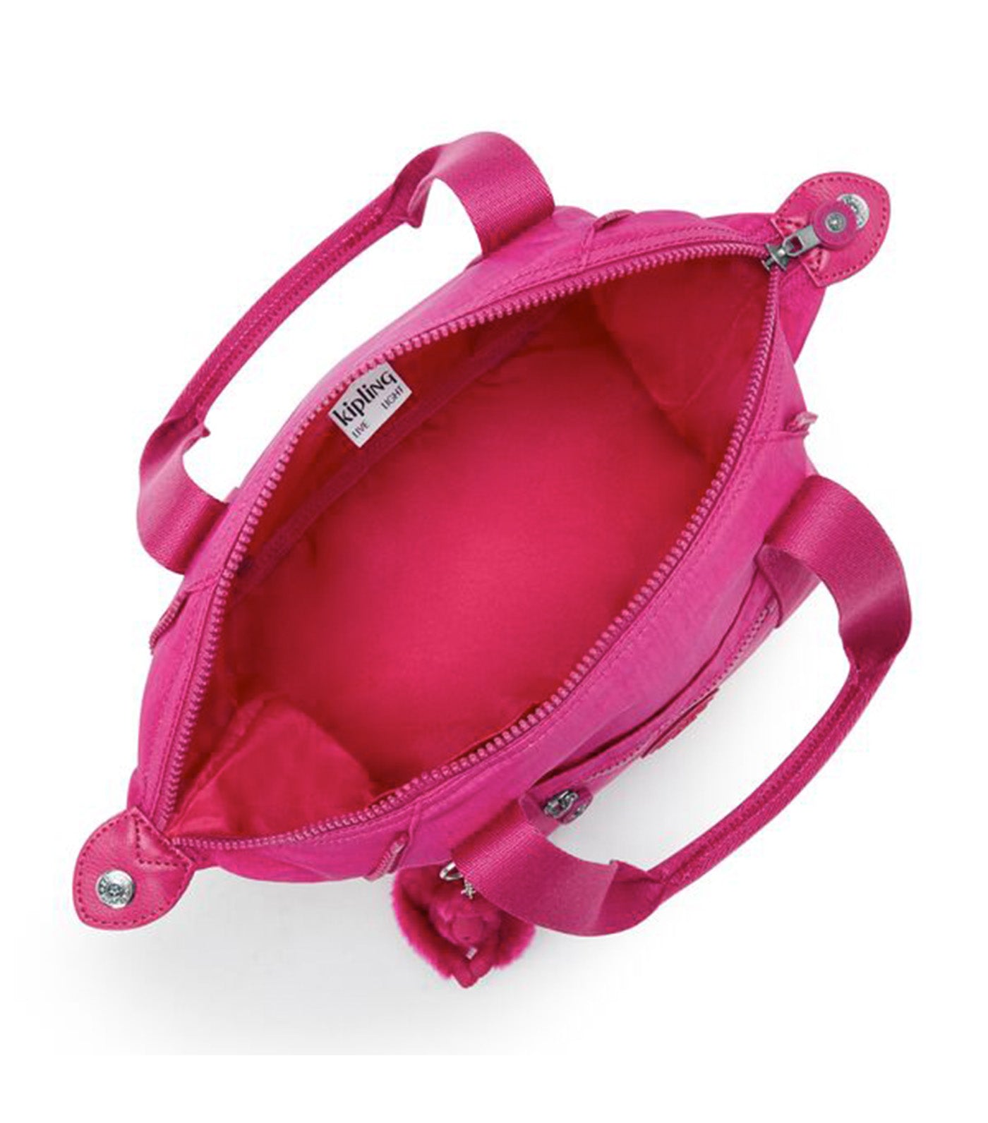 Art Mini Glowing Fuchsia Handbag