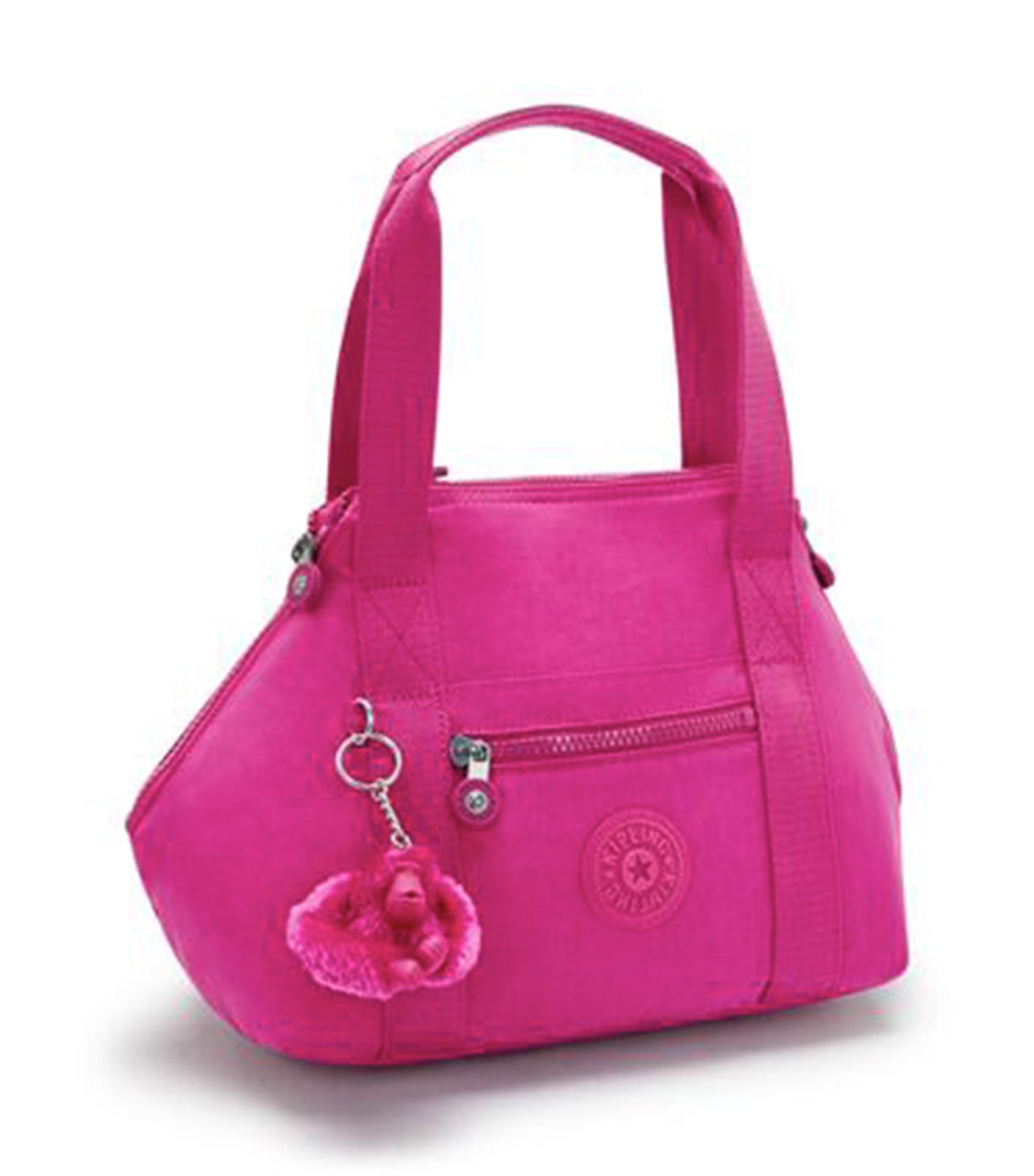 Art Mini Glowing Fuchsia Handbag