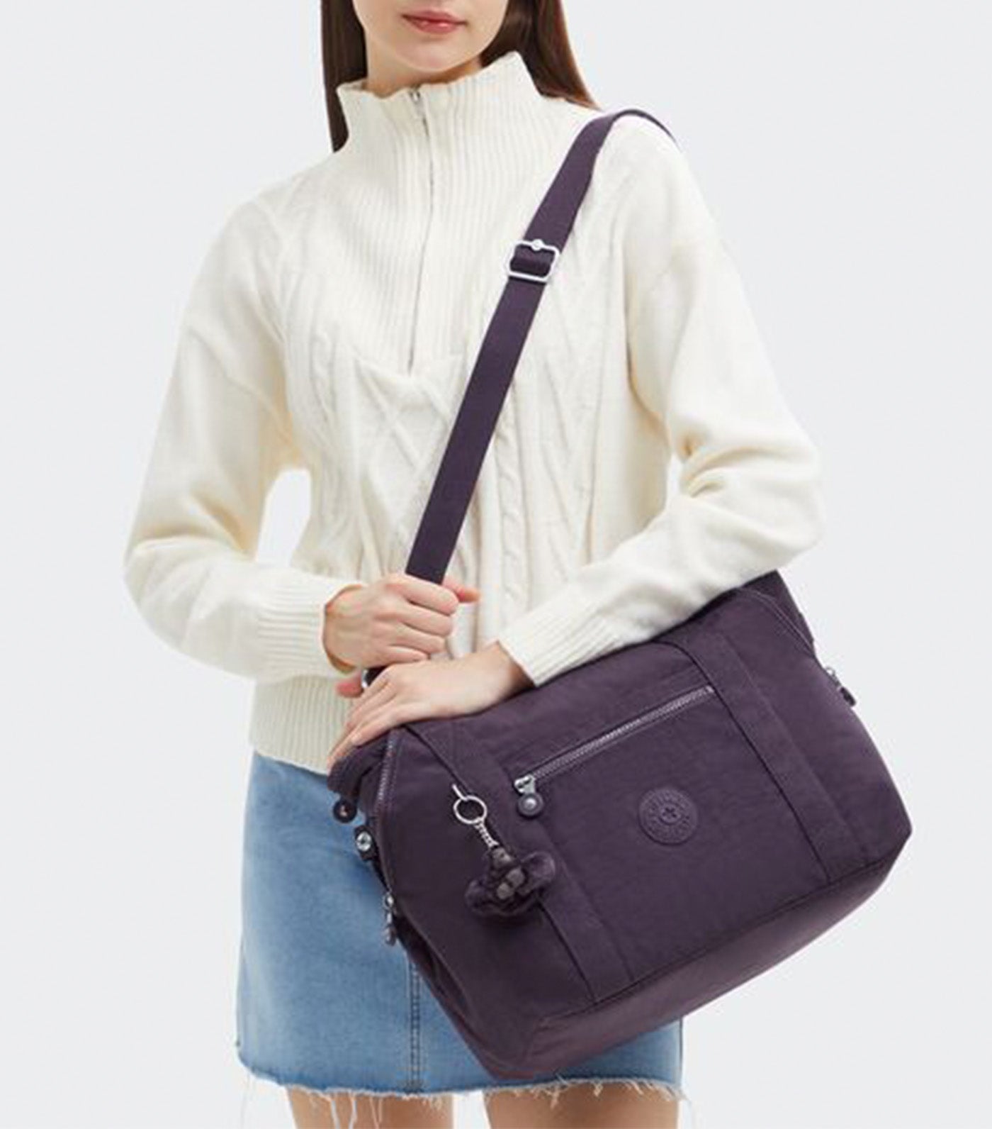 Art Mini Ultimate Plum Handbag