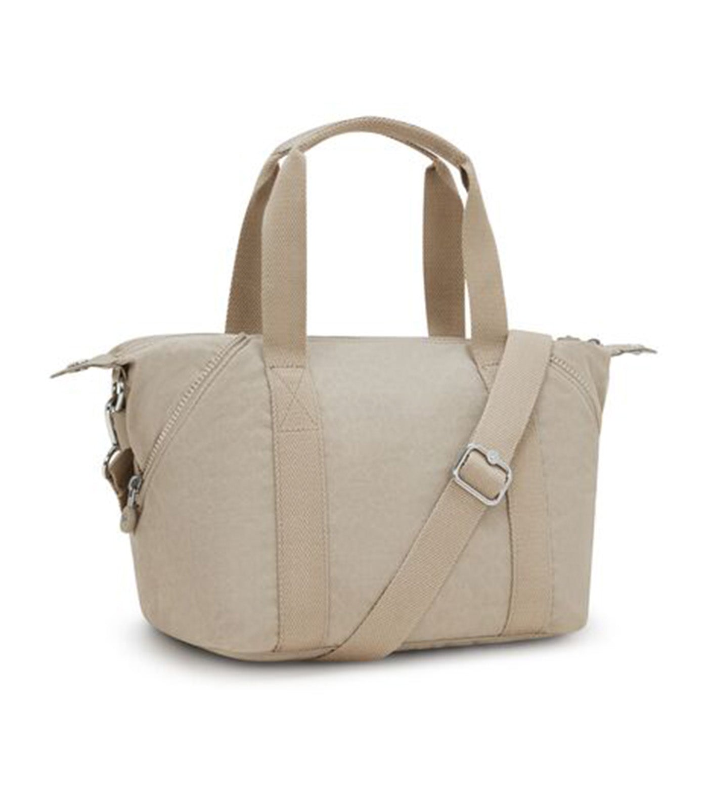 Art Mini Signature Beige Embossed Handbag