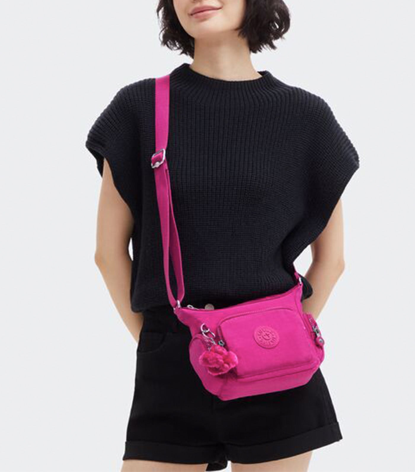 Gabbie Mini Glowing Fuchsia Crossbody