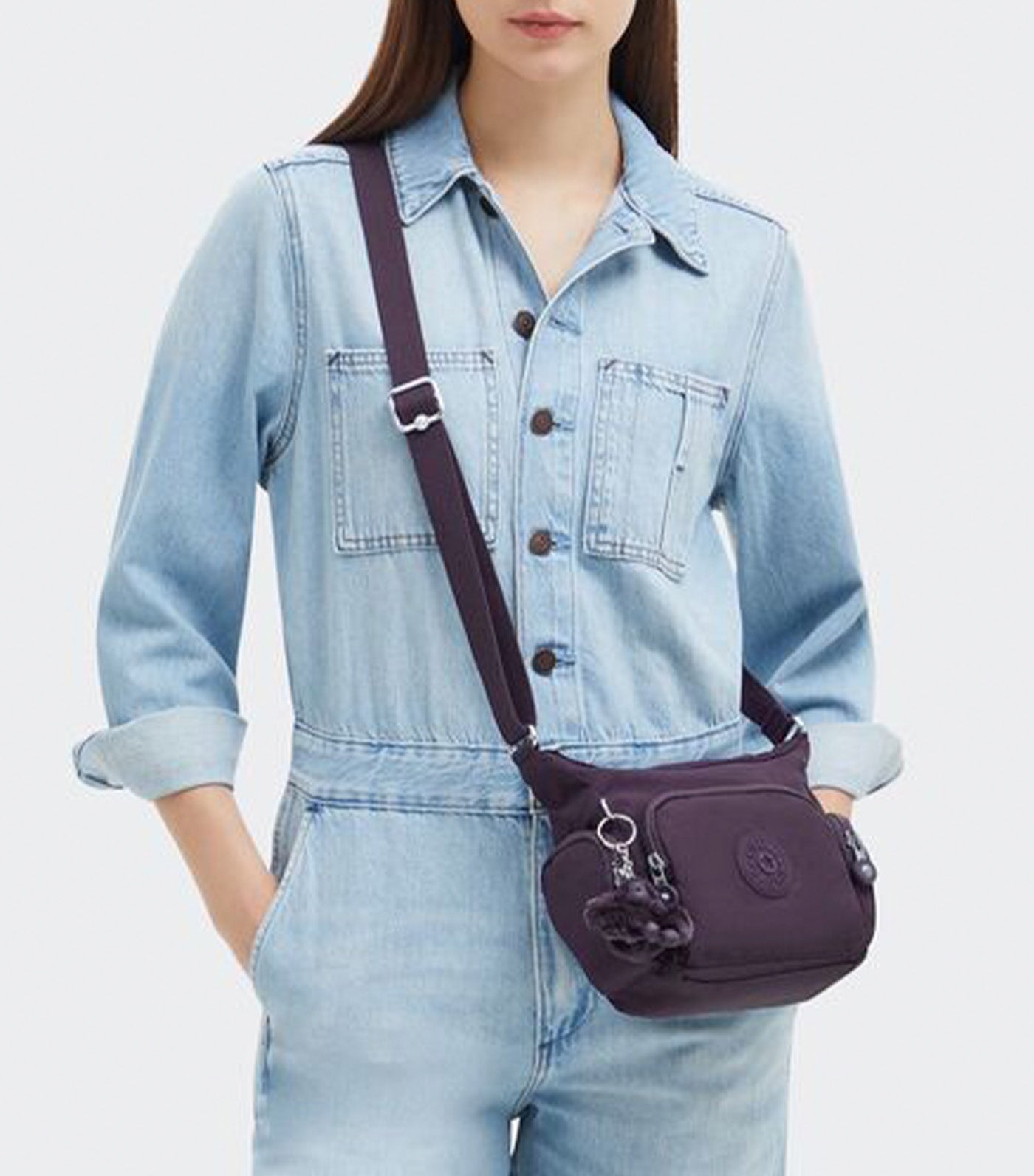 Gabbie Mini Ultimate Plum Crossbody