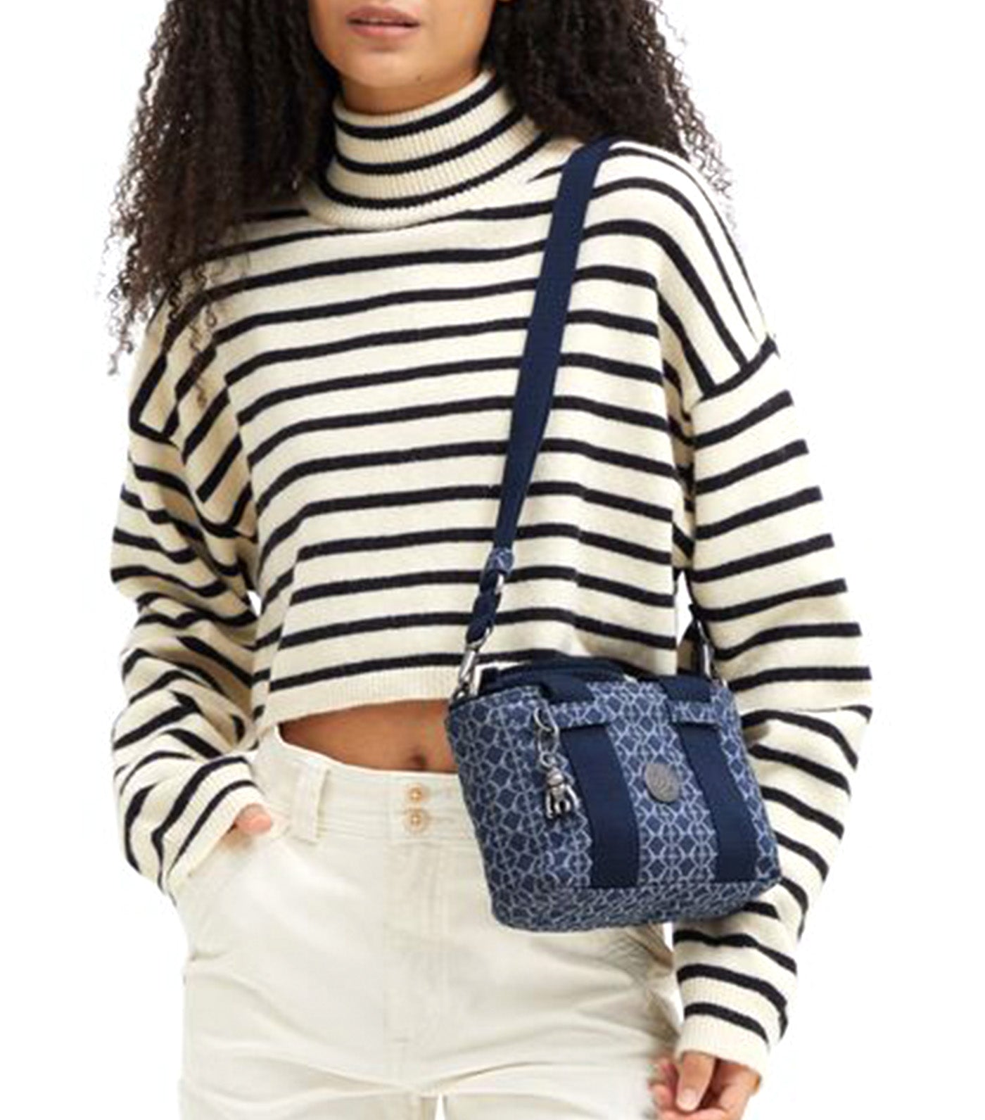 Ritta Mini Shoulder Bag Signature Denim