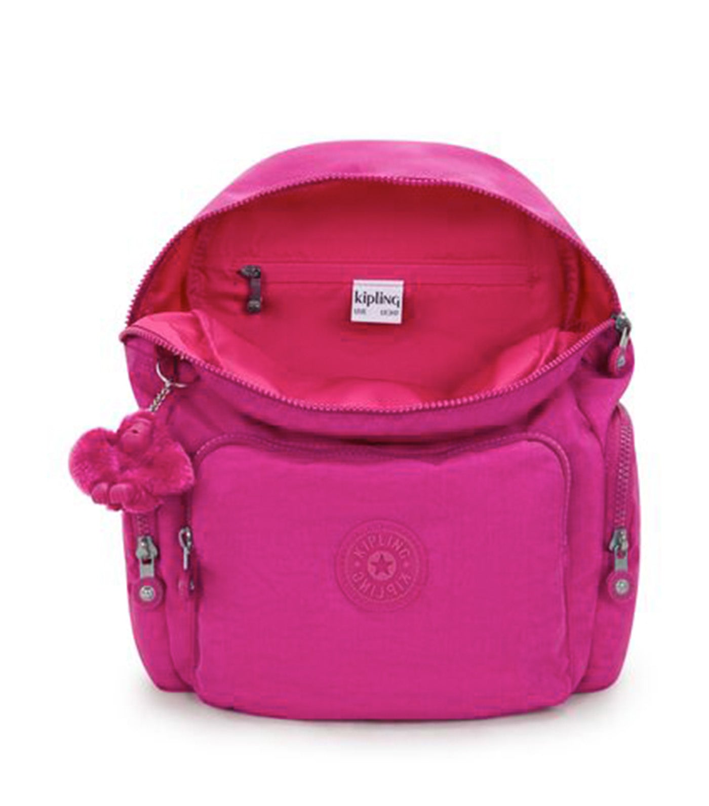 City Zip S Backpack Glowing Fuschia