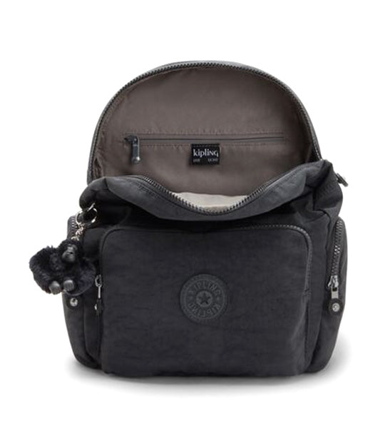 City Zip S Backpack Black Noir