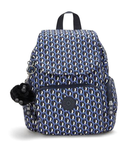 City Zip Mini Backpack 3D K Blue