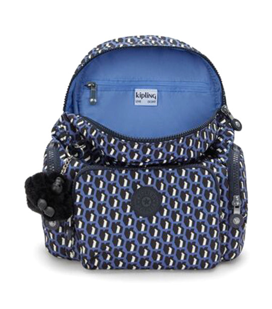 City Zip Mini Backpack 3D K Blue