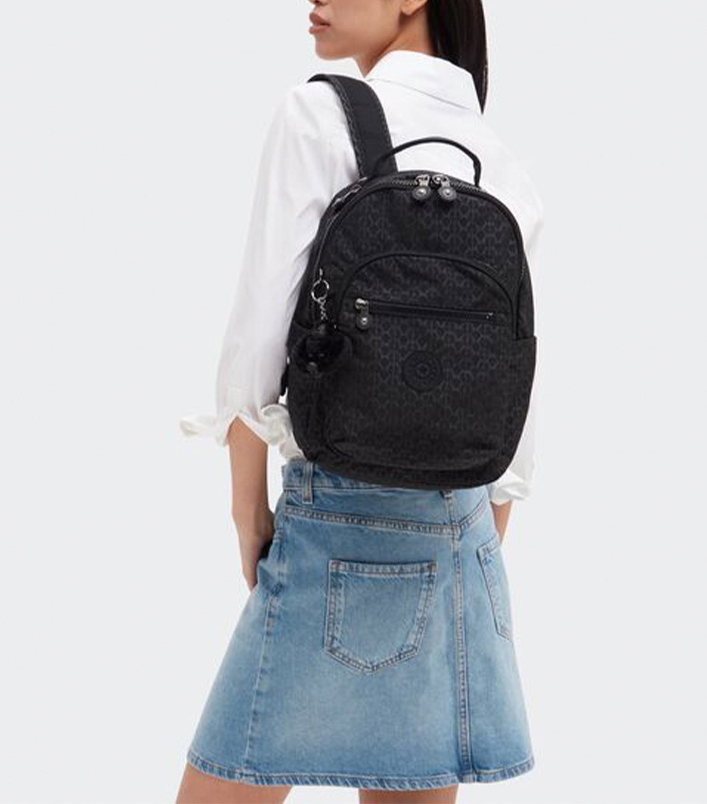 Seoul Small Backpack Signature Emb