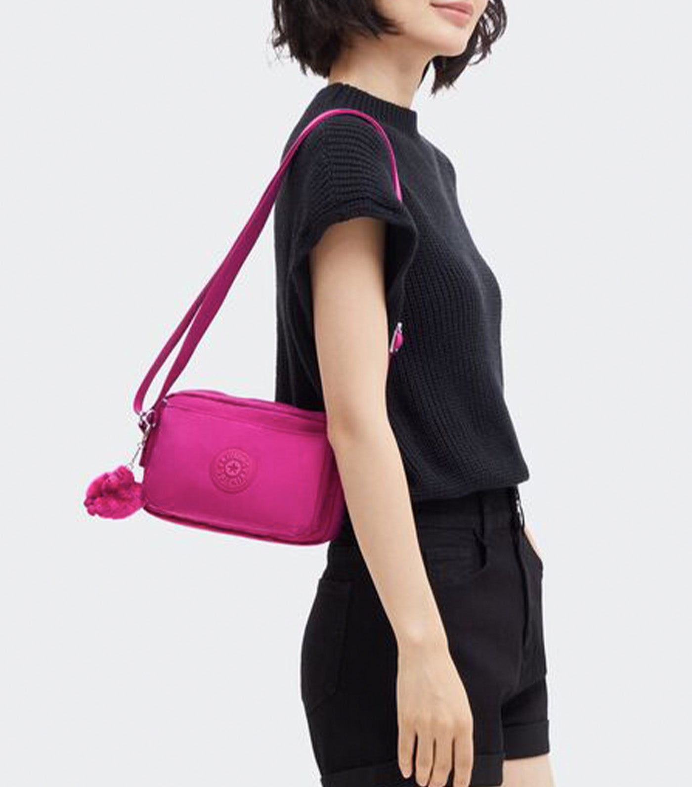 Abanu Crossbody Glowing Fuchsia