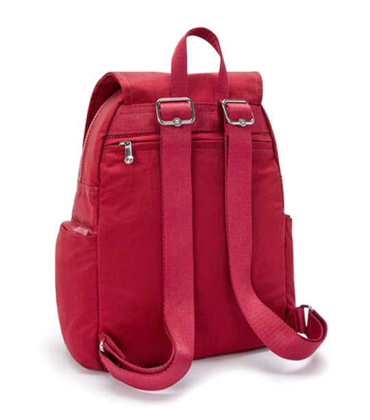 City Zip S Backpack Red Red Wine