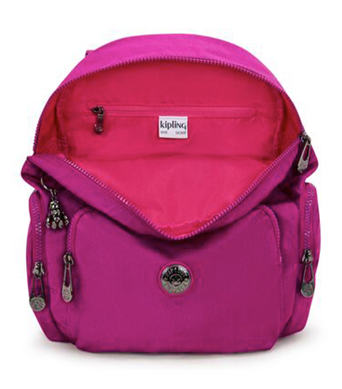 City Zip S Backpack Fuschia Night