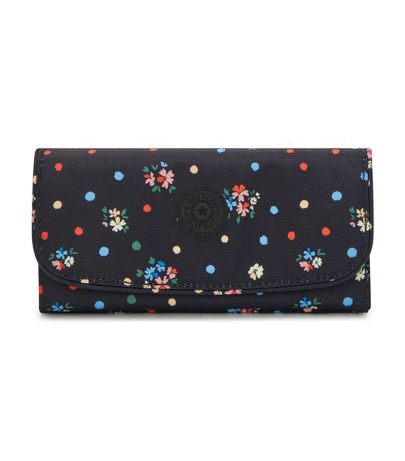 Money Land Flower Polka Wallet