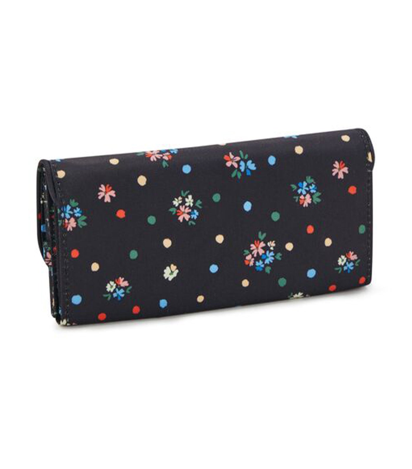 Money Land Flower Polka Wallet