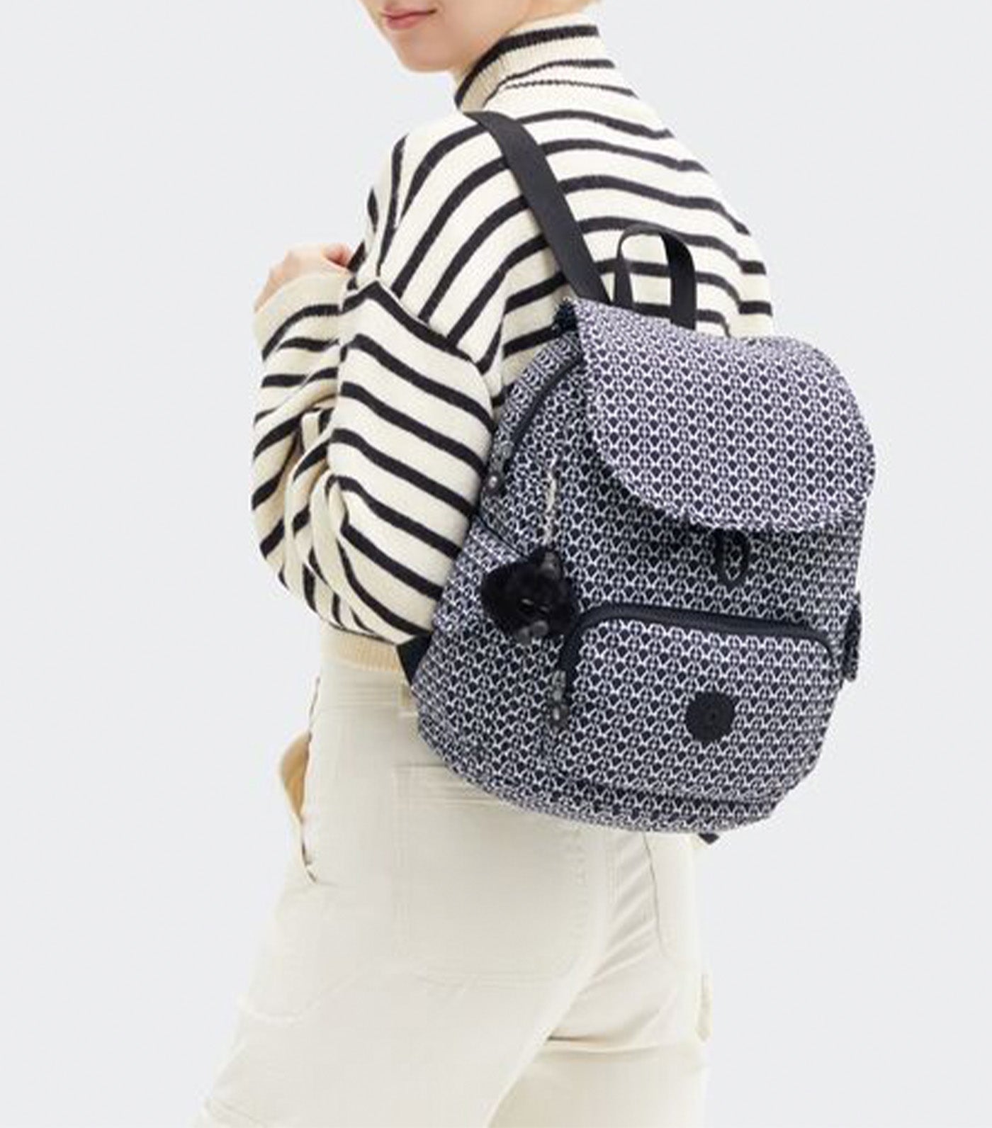 City Pack S Signature Print Backpack