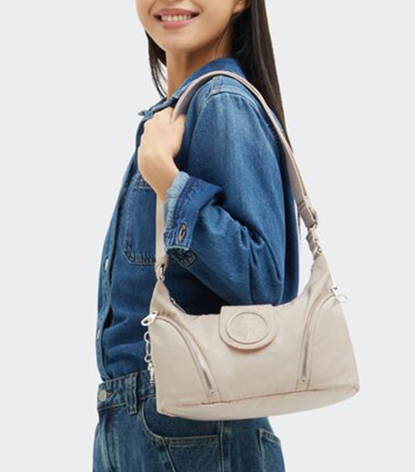 Sera M Crossbody Beige Spice