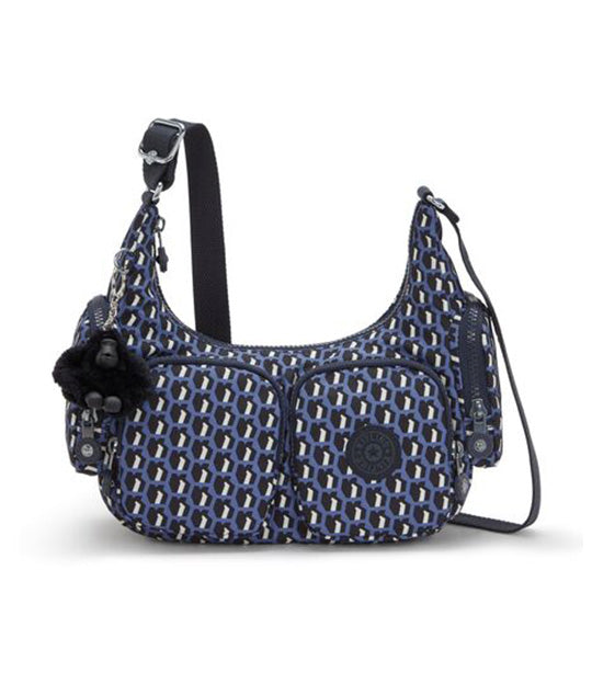 Rikka S 3D K Crossbody Blue