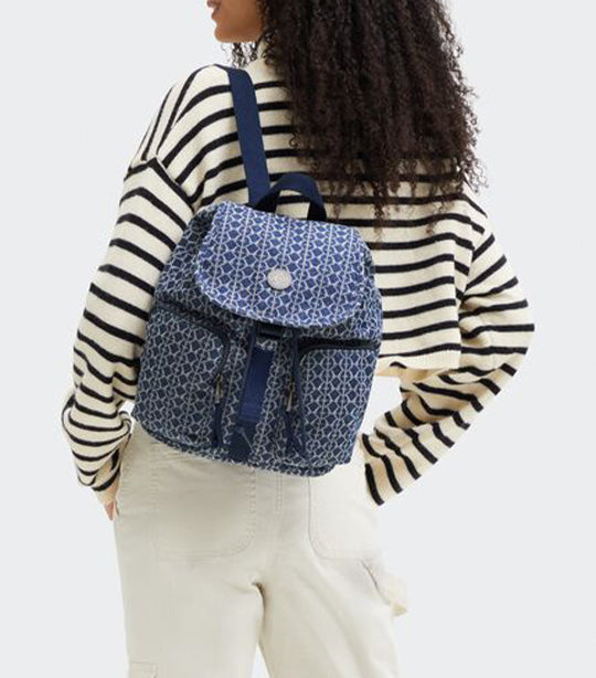 Anto S Backpack Signature Denim