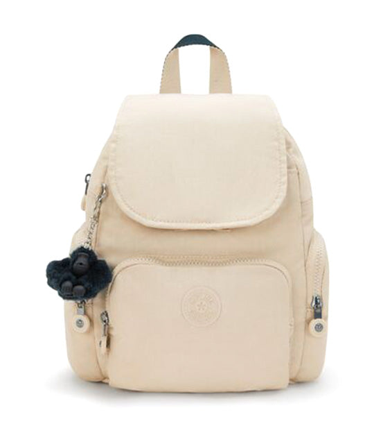 City Zip Mini Backpack Back to Beige