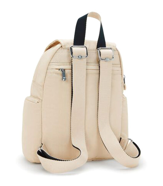 City Zip Mini Backpack Back to Beige