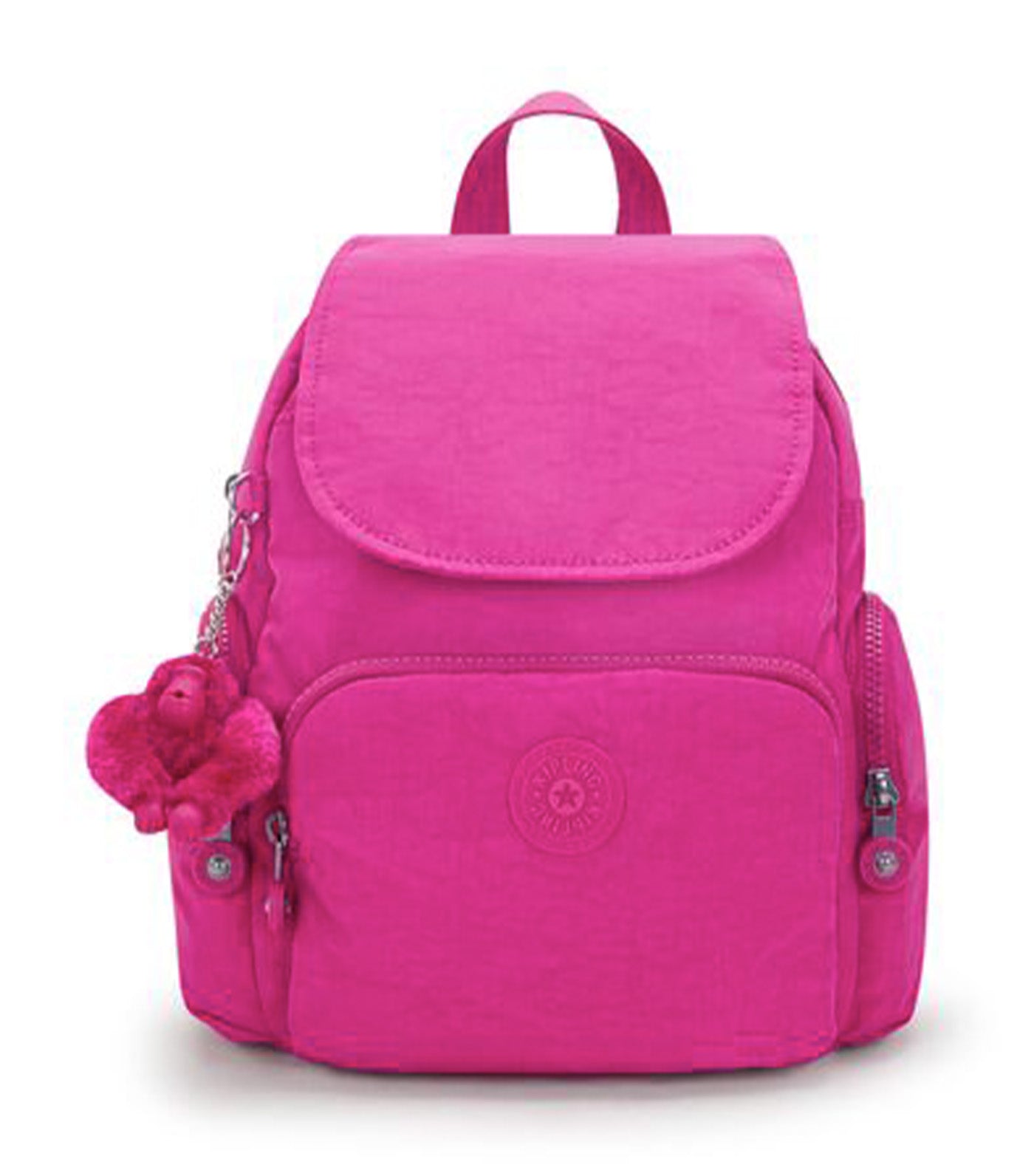 City Zip Mini Backpack Glowing Fuchsia