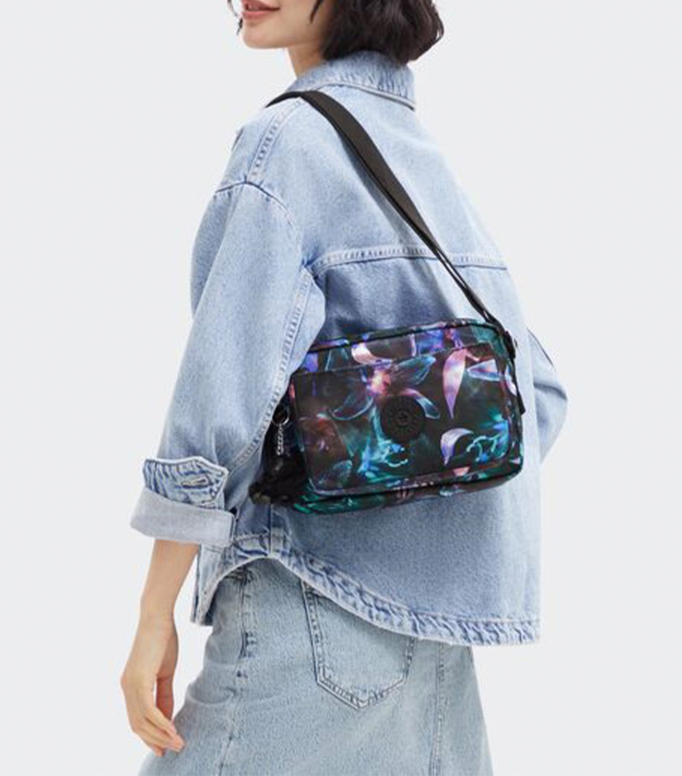 Abanu Medium Crossbody Spectral Orchid