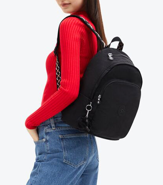 Delia Backpack Black Cross Web