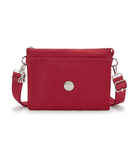 Riri L Red Red Wine Shoulder Bag